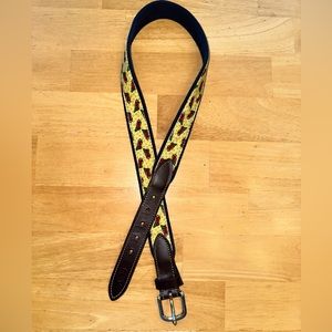 NEW, Boys Vineyard Vines Christmas Truck Belt, Size 30